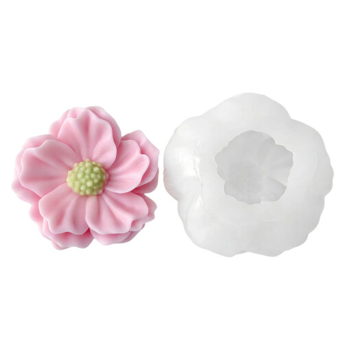 Blumenförmige Silikon-Fondantformen, lebensmittelechtes-9