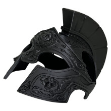 Pet Make Up Roman Centurions Helm Historische Katzen-Schwarz
