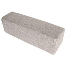 Linen Sofa Armrest Cushion with Gap Filler Design, Ergonomic Lumbar Support Pillow for Sofa Bed