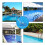 Weighted Triangular Pool Vacuum Head for Vinyl Inground and Above Ground Pools, Bright Blue Durable Design 4
