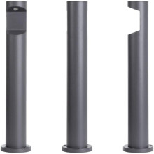 LED Außenleuchte Pollerleuchte 8W Garten Wegbeleuchtung IP65 Wasserdicht 90-260V 80cm Rasen Einfahrt Licht