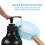 Lotion Applicator for Back, Feet, 4 Replaceable Pads with Long Handle, Back Sunscreen Applicator , Apply Cream Medicine 5