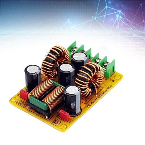 LC EMI Filter Board Low Pass EMC HiFi High Frequency Filter Switching Power Supply Ripple Filtering 20A 2