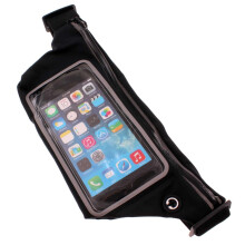 Running Waist Bag with Touch Screen Window, Sweatproof Reflective Fanny Pack for Phone 1/2/2A Plus Gym Workout