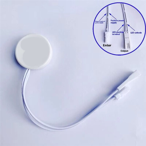 2Pin Partition Touch Sensor  Dimmer Hand Sweep Controller Through Panel, Wood, Stone, Glass SM Connector 1