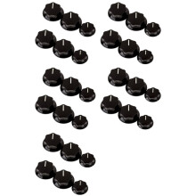 30Pcs Control Knob Volume Audio Control Knobs for Jazz Bass Electric Guitar Parts