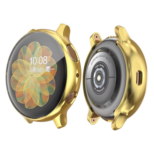 Watch Protective Case TPU Electroplated Cover ScratchResistant Frame Compact 4.4x4.4cm Precise Fit 1