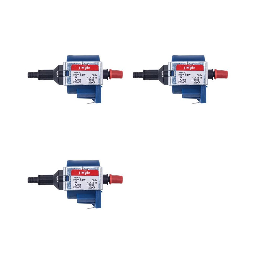3X Jiayin Jypc-3 Electromagnetic Water Pump 25W 220V, High Pressure Solenoid Pump Automatic Plunger Pump 6032898125668