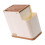 Durable Plastic Cutter Block Organizers For Countertop-brown 1