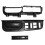 5X Black Front Left  Bezel & Handle Trim & Bracket for  Bora  MK4 3