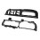 5X Black Front Left  Bezel & Handle Trim & Bracket for  Bora  MK4 5