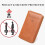 RFID Passport Wallet Leather Travel Organizer with RFID Blocking and AntiTheft Protection Green 3