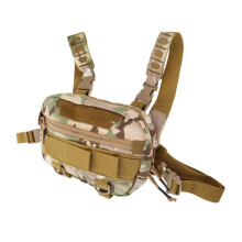 Chest Bag for Men with Adjustable Strap, Multi Pocket Storage, Durable Oxford Fabric for Outdoor Activities