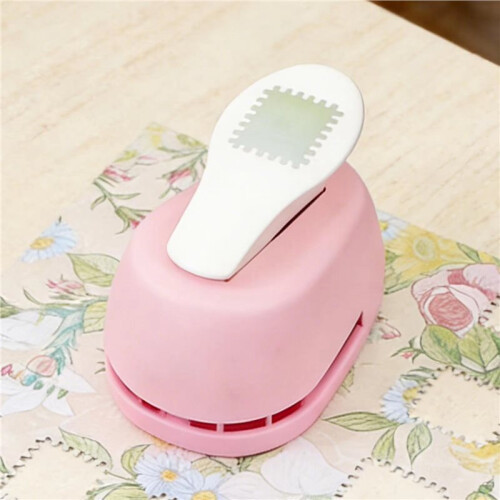 Stamp Shape  Punch Embossing Machine Round Hole Punch Toothed Puncher 1