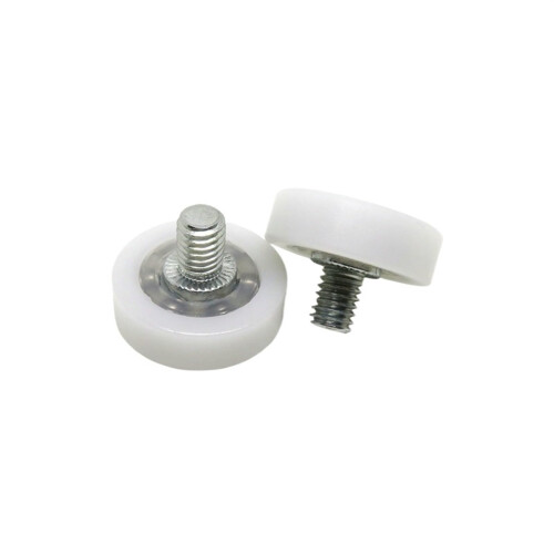 22mm POM Drawer Roller Wheels 10Pack for Smooth Quiet Glide and Easy Replacement 2