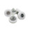 22mm POM Drawer Roller Wheels 10Pack for Smooth Quiet Glide and Easy Replacement 5