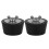 Pool Expansion Plug Set 2PCS, Rubber Pool Plug for Skimmer Pipes, Quick Leak Isolation, Reusable Seal 4
