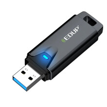EDUP AX3000 USB 3.0 WiFi 6E Adapter, Tri-Band 6GHz/5GHz/2.4GHz, USB WiFi Dongle Wireless Network Card for PC Laptop Windows