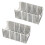 Belt Storage Box Household Compartment Organizer Tie Display Rack Transparent Desktop Storage Case for Mens Belt 1