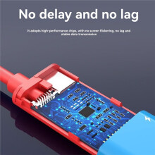 For Switch2/1 Type C to -Compatible Cable for Game HDTV 4K 1080P 60hz Compatible with LaptopTablet MobilePhone