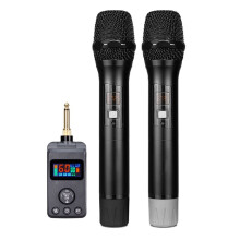Microphone Sans Fil Anti-Sifflement, Réverbération M50, pour le Chant et le Divertissement à Domicile.