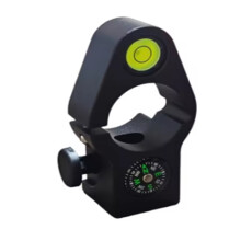Universele GNSS GPS-Afstandspaalhouderklem met Kompas voor Diameter 32 mm, Houder voor Meetcentrumpaal