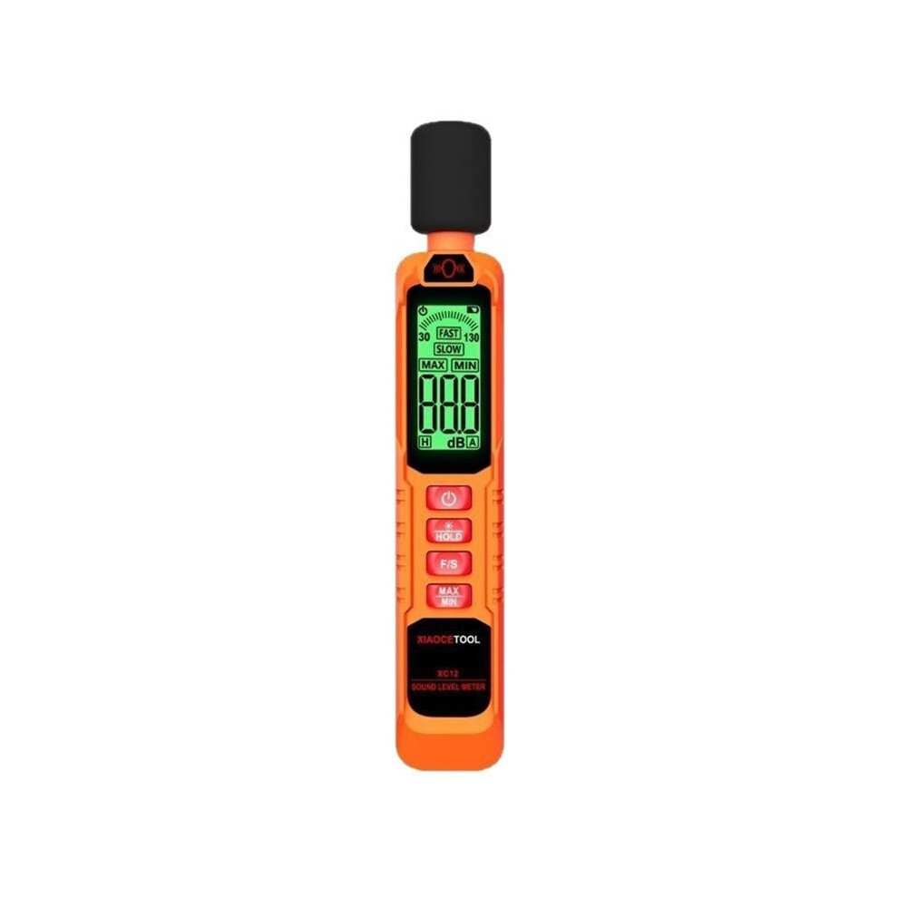 Xiaocetool Decibel Meter,Portable Db Meter, Noise Decibel Reader, Sound Level Meter Data Hold, With Backlight Screen Tauoh