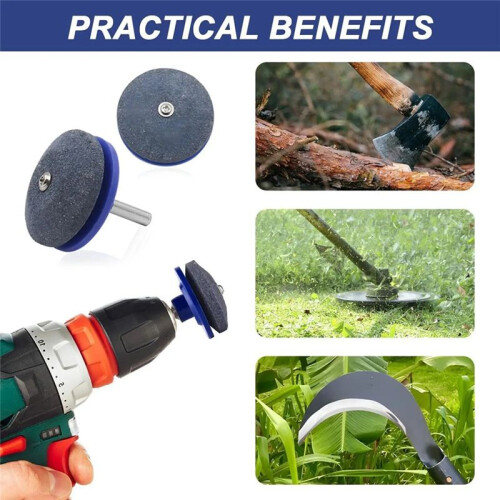 Lawn Mower Cutter Sharpener and Balancer Sharpening Tool Professional Mower Cutter Sharpener for Gardener Landscaper 1