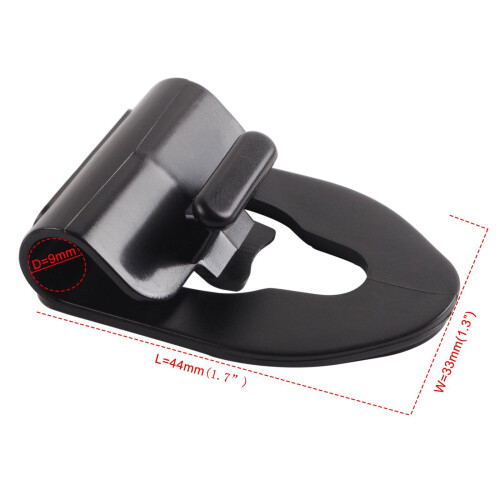 2 Pack Guitar Strap Lock Adapter Set for Electric and Acoustic Guitars, Secure Strap Connection 1