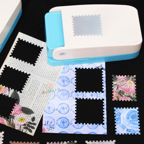 Professional Paper Embosser Heavy Duty Square Hole Puncher for 1