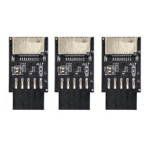 3X Moderkort USB2.0 9-Stift Till TYPE-C A-KEY FräMre Kontaktomvandlare USB3.2 TYPE-E Interface Header Adapter Extender Card