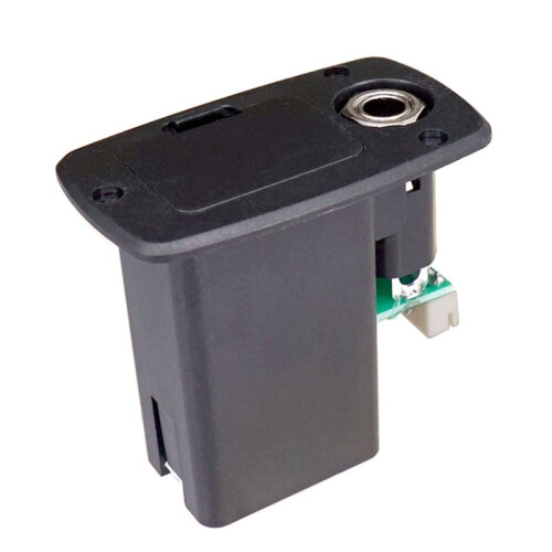 4X ABS 9V Gitarr Pickup BatteriväSka Box för Elektrisk Akustisk Gitarr Bas FöRvaringslock Byte 2