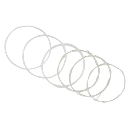 Classical Guitar Strings Set 6pcs Nylon Replacement Strings for Warm Balanced Tone and Durability