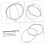 Classical Guitar Strings Set 6pcs Nylon Replacement Strings for Warm Balanced Tone and Durability 3