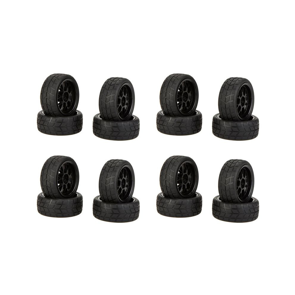 16Pcs High Performance 1/10 Rally Car Rim Wheels And Tires 20101 For Hsp Hpi Rc Car 6031416277810