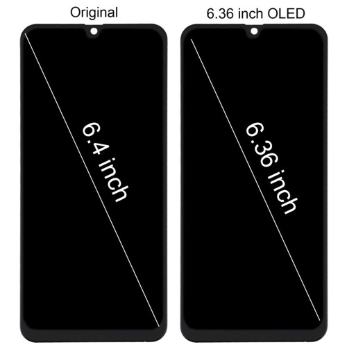 Tela LCD OLED de 6,36 polegadas para Samsung Galaxy A50 SM-A505 conjunto completo de digitalizador 1