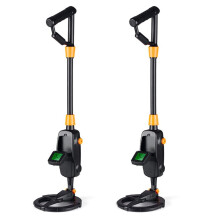 2X Ondergrondse Metaaldetector met Waterdichte Zoekspoel Gouddetector Treasure Hunter Detecteert Pinpointer MD1008A