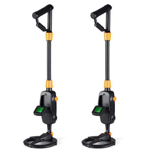 2X Ondergrondse Metaaldetector met Waterdichte Zoekspoel Gouddetector Treasure Hunter Detecteert Pinpointer MD1008A