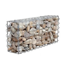 Rustproof Galvanized Steel Gabion Basket for Garden Landscaping and Outdoor Retaining Wall (5x5cm0.3x0.3x0.3m)