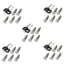 25x 6707600205 Five Pcs Door Lock Barrels with 10 Same Keys for LT Sprinter Vito W638 Any Door New