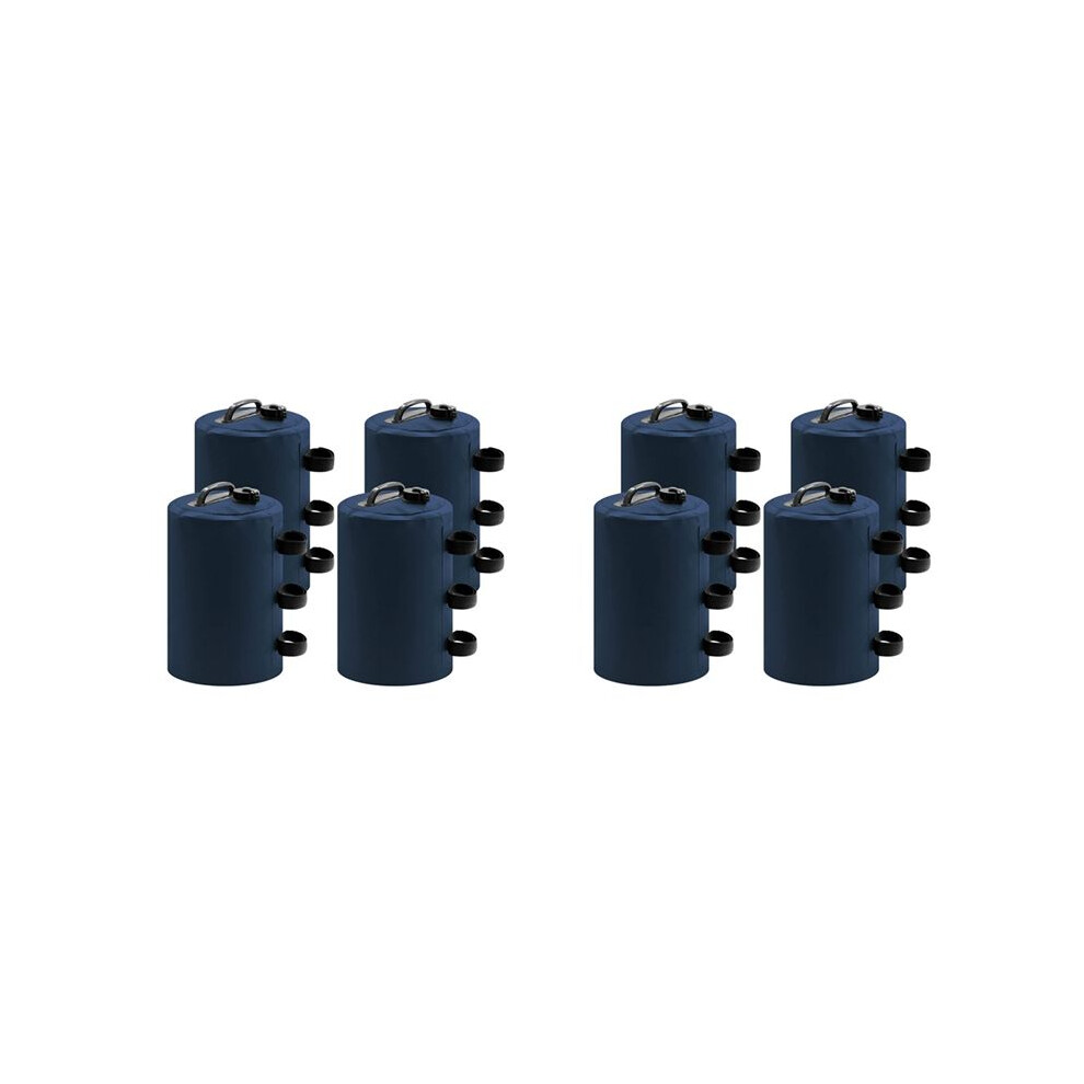 Brecantia 8Pcs Canopy Water Weights,10L Tent Water Weights Heavy Duty Canopy Weights Tents Legging Accessories()