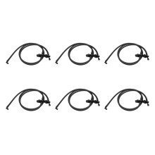 6X Ny Vindrutespolarmunstycke Jetslang A1698600492 för -- A W169 2004-12 /B W245 2005-11 Ingen UppväRmd