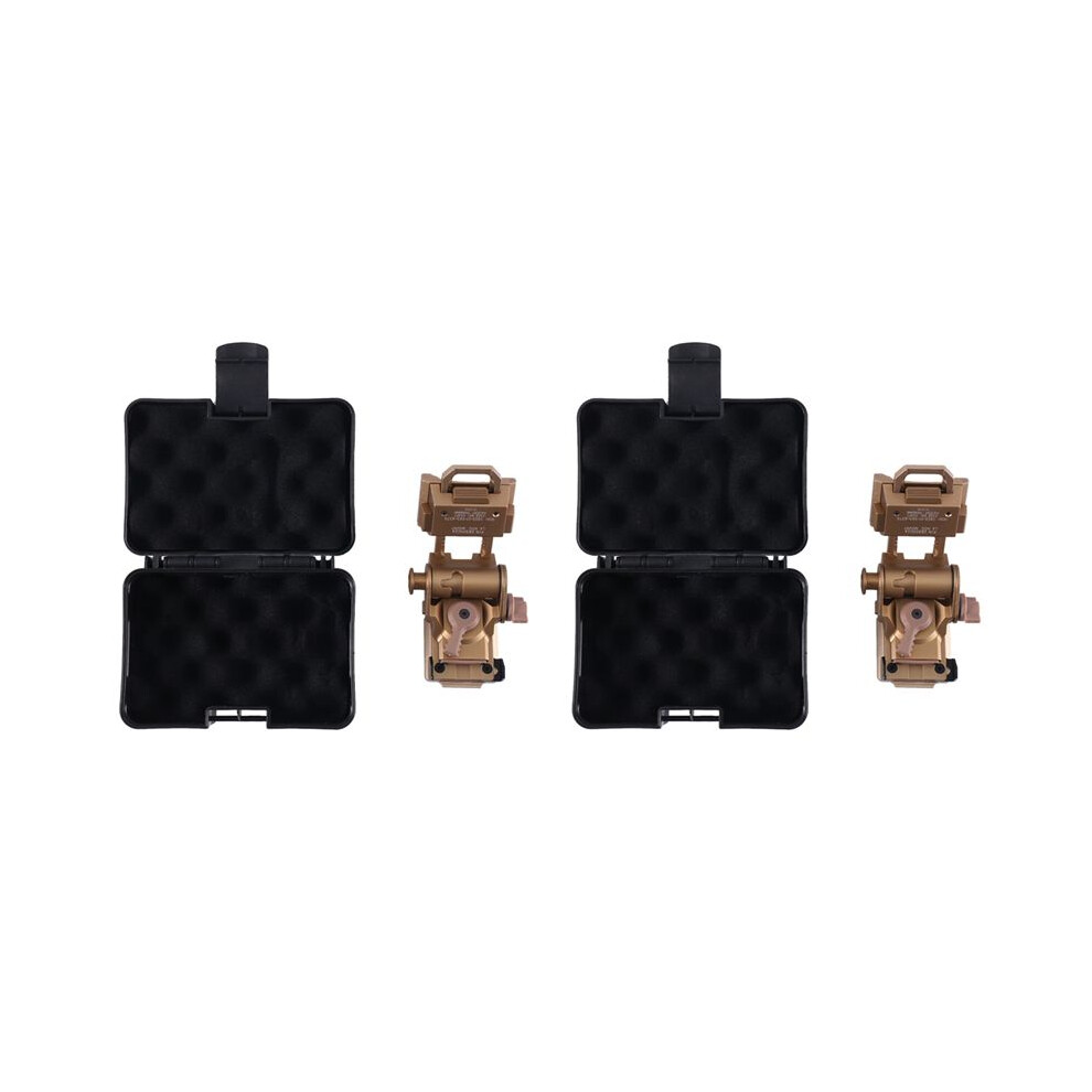 2X Metal L4 G24 L4g24 Nvg Mount Bracket For Pvs15 Pvs18 Gpnvg18 Goggle Night Vision Stent Skip Fast Ops Helmet Parts 6033335563852