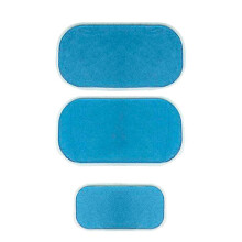 90Pcs Hip Trainer Gel Pads ABS Gel Pad Replacement for EMS Buttock Trainer ABS Replacement Gel Sheet