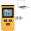 2X Socket Radiation Detection,Portable Dosimeter Counter with LCD Display, Radioactive Detector GM3120 3