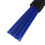 3 Pair Retractable Black Handles Jazz Drum Brushes Sticks  Nylon 32cm 7