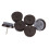 100pcs  Glide Glide DIY Chiodo per Tappeti 22mm 3