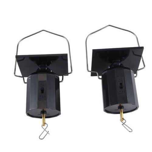 Solar Hanging Display Motor Rotating Small Motor Solar  Wind Spinner Motor Multi-Purposes Rotatable Hook 8Pcs