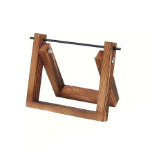 360 Degree Rotating Wooden Yarn Holder Thread Spool Organiser-S