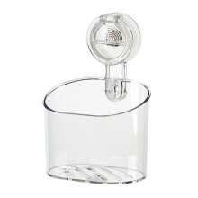 Modern Suction Cup Bathroom Organizers Easy To Install-Clear